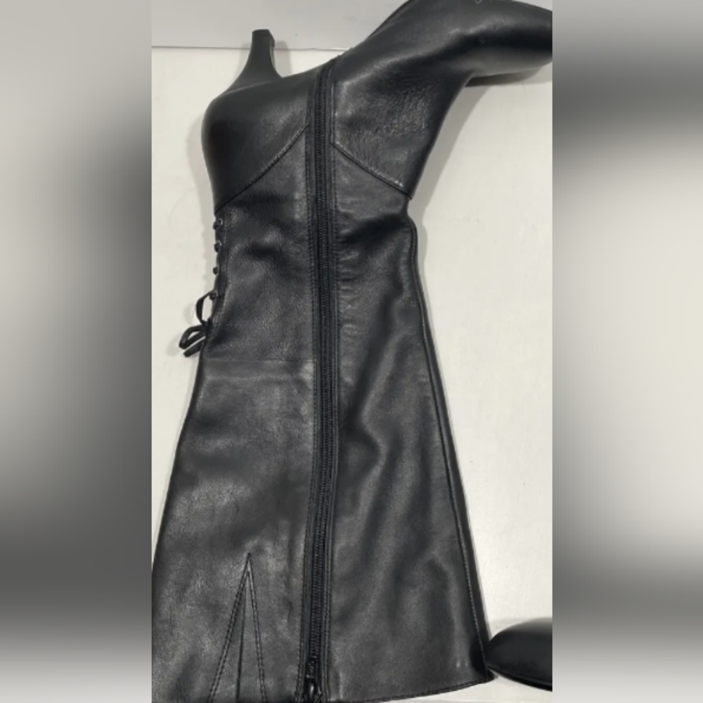 Naturalizer leather boots wide shaft sizes 8